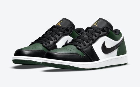 Nice Kicks on Twitter: "The “Green Toe” Air Jordan 1 Low is official. 🌱… " Air Jordan 1 Low Green, Nike Jordan 1 Low, Jordan 1 Low Green, Jordan Low, Jordan Model, Nike Air Jordan 1 Low, Jordan Retro 1, Nike Air Jordan 1, Air Jordan 1 Low