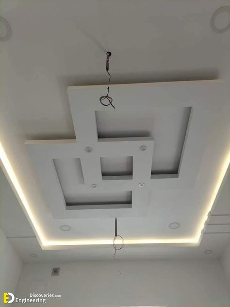 Ceiling Light Ideas, Latest False Ceiling Designs, Kitchen Ceiling Design, Pop Design For Roof, False Ceiling Designs, Materials Board Interior Design, Simple Ceiling Design, Down Ceiling Design, Pvc Ceiling Design