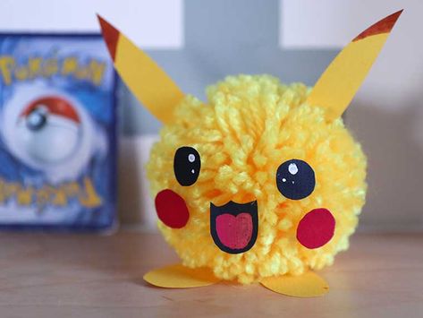 Pokemon Crafts For Kids, Pokemon Recipe, Pokemon Crafts, Pikachu Cake, Nemo Party, Best Pokemon, Crafts For Children, Pokemon Project, Pokemon Diy