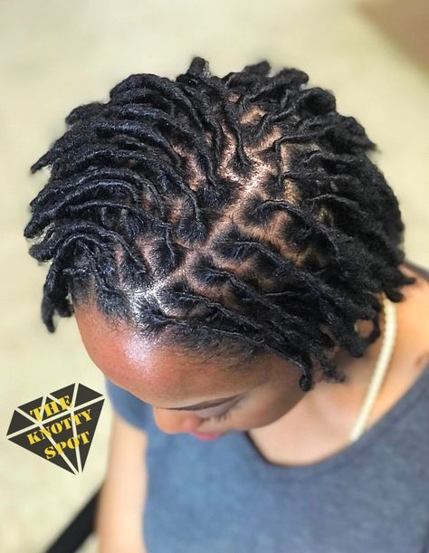 ROOTS‼️ ✊🏾✊🏾✊🏾  #dreads #locs #locmaintenance #dreadlocks #locretwist #loctician #theknottyspot #blackearthproducts #taliahwaajidbrand #taliahwaajidproducts #prettylocs Short Dreadlocks Styles For Ladies, Dreadlocks Styles For Ladies, Mahogany Curls, Short Dreadlocks, Loc Goals, Loc Nation, Locs Journey, Dreadlocks Styles, Short Dreadlocks Styles