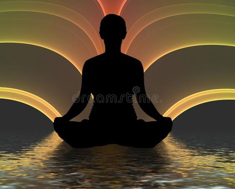 Meditating silhouette. Illustration of a person meditating #Sponsored , #affiliate, #ad, #silhouette, #person, #Illustration, #Meditating Person Meditating Drawing, Person Meditating Illustration, Meditation Illustration Spirituality, Meditation Vector, Meditation Lying Down, Person Sketch, Drawing Reference, Stock Images Free, Mona Lisa