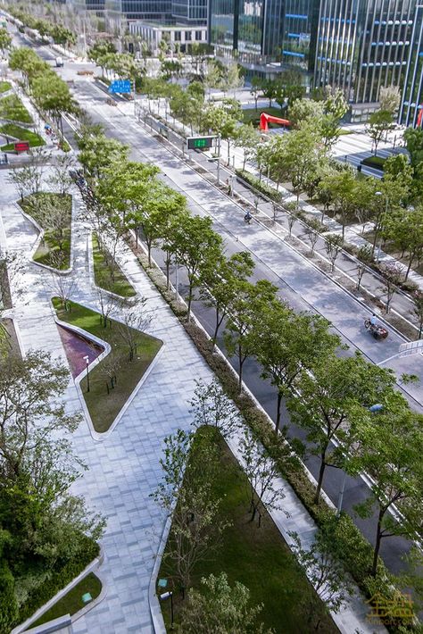 Landscape Plaza, Villa Architecture, Streetscape Design, Plaza Design, Urban Design Plan, Urban Landscape Design, Plans Architecture, Modern Landscape Design, Modern Landscape