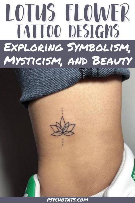 lotus flower tattoos symbolism mysticism and beauty Small Lotus Flower Tattoo Ideas, Lotus Minimal Tattoo, Lotus Sutra Tattoo, Small Skull And Flower Tattoo, Lotus Tattoo On Wrist, Lotus Flower Line Tattoo, Chakra Lotus Tattoo, Still I Rise Lotus Tattoo, Lotus Minimalist Tattoo