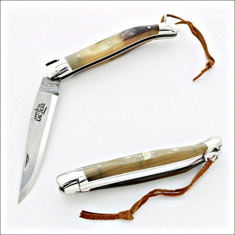 Laguiole Pocket Knife, Laguiole Cutlery, Laguiole Knife, Pipe Tools, Steak Knife Set, Knife Gifts, The Horn, Pocket Knives, Steak Knives