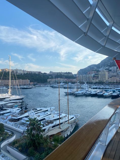 📍Yacht Club de Monaco Inter Railing, Luxury Aesthetic, Yacht Club, Club Monaco, South Of France, How To Get Rich, Railing, Dream Life, Monaco