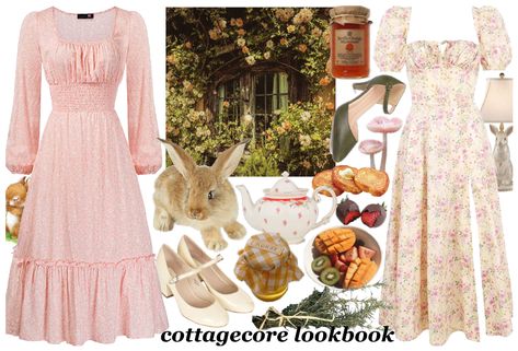 cottagecore lesbians Outfit | ShopLook Cottagecore Beach Outfit, Cottagecore Lesbian Outfit, Cottagecore Lesbian Flag, Wlw Aesthetic Cottagecore, Cottagecore Lesbian Wallpaper, Cottagecore Lesbian Aesthetic, Cottagecore Beach, Rural Aesthetic, Bunny Cottage