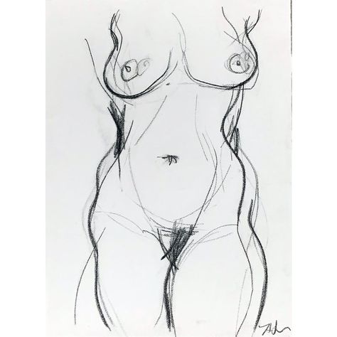 Drawing from the figure, gestural study in charcoal of a woman's body. Woman Body Sketch, Female Body Art, Human Body Drawing, Body Sketches, Human Drawing, Drawing On Paper, Figure Sketching, Body Drawing, Marriage Tips