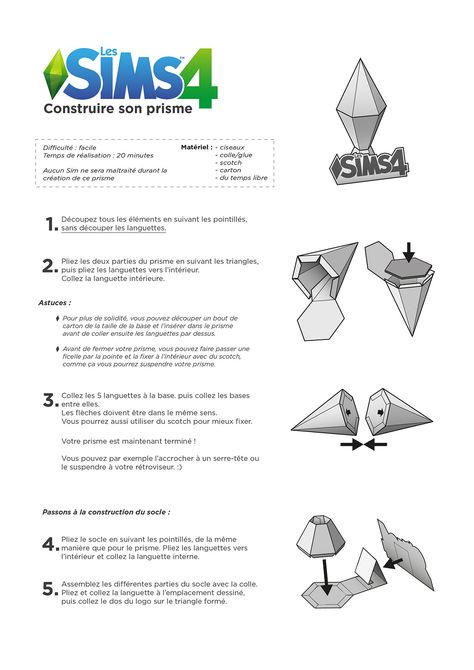 Honeywell's Sims 4 News Blog — The Sims 4 Plumbbob Arts & Crafts Is this cool or... Sims Halloween Costume, Sims Costume, Triangle Template, Creative Origami, Halloween Costume Outfits, Cosplay Diy, Halloween Inspiration, Diy Halloween Costumes, Diy Home Crafts