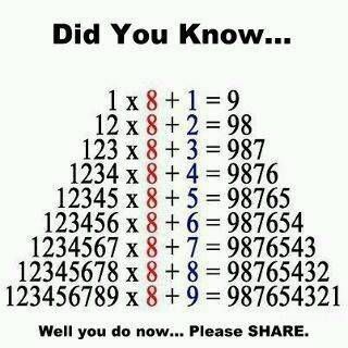 10671260_1082608568434879_3055192185452109435_n Number Tricks, Materi Bahasa Jepang, Math Magic, Numerology Numbers, Numerology Chart, Math Jokes, Math Methods, Math Humor, Math Tricks