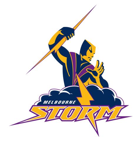 Storm Logo [Melbourne Storm] Storm Logo, Melbourne Storm, Melbourne, Purple