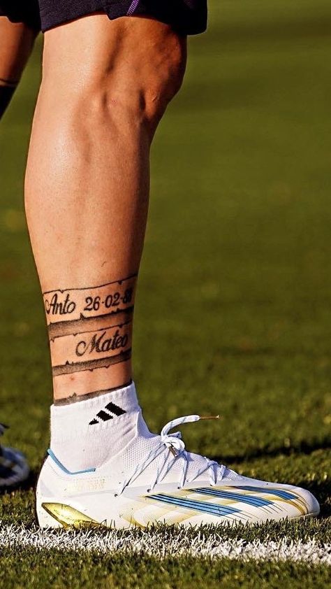 Goat Football, Messi Tattoo, Messi Goat, Lionel Andrés Messi, Messi 10, Foot Tattoo, Arm Tattoos For Guys, Leo Messi, Football Boots