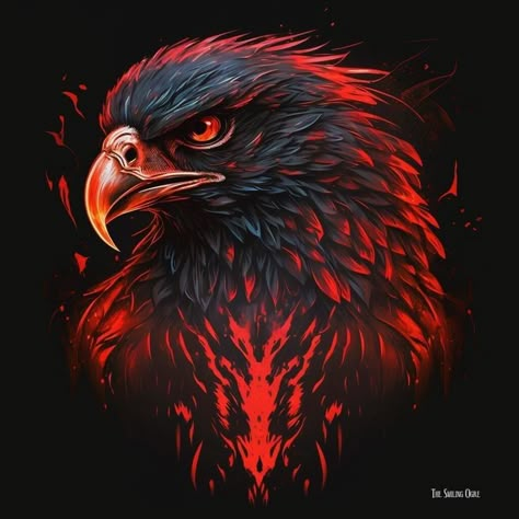 Flying Phoenix Tattoo, Most Beautiful Tattoos, Benfica Wallpaper, Eagle Artwork, Red Eagle, New Nature Wallpaper, Eagle Images, Animal Tattoo Ideas, Eagle Wallpaper