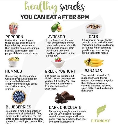 Healthy snacks you can eat after 8PM Credi Healthy Late Night Snacks, Healthy Bedtime Snacks, Homemade Guacamole, Fresh Avocado, Late Night Snacks, Snacks For Work, Night Snacks, Protein Snacks, Easy Healthy Dinners