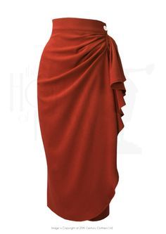 Fashion Draping, Waterfall Skirt, 40s Style, Skirt Inspiration, Soft Dramatic, 2019 Style, Feminine Skirt, Sarong Skirt, 1940s Style