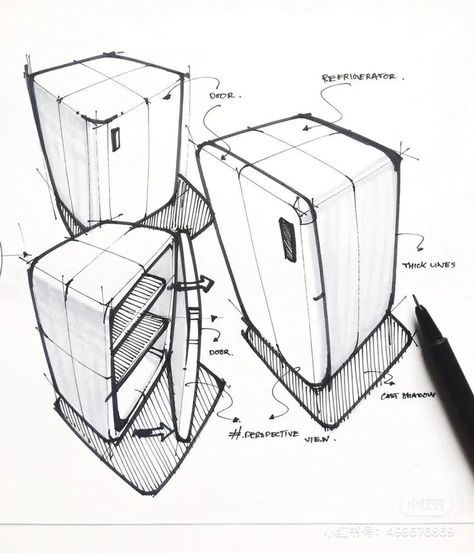 Basic Sketching, Industrial Design Portfolio, Illustration Packaging, Freehand Drawing, Perspective Drawing Lessons, Sketchbook Pro, Design Sketchbook, Sketches Of People, Interior Design Sketches