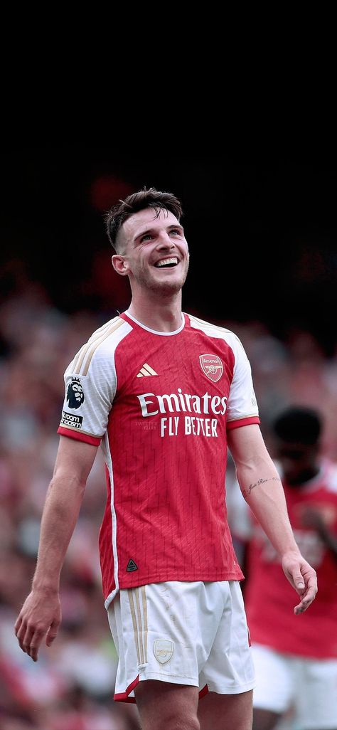 Declan Rice Wallpaper, Rice Wallpaper, Arsenal Fc Players, Arsenal Fc Wallpapers, Arsenal Wallpapers, Declan Rice, England Football Team, Arsenal Football Club, Football Images