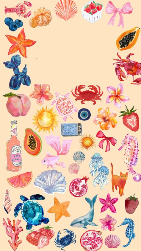 #iphone #wallpaper #background #phone #summer #summerwallpaper #summerbackground Summer Wallpaper Phone, Summer Prints Wallpaper, Iphone Wallpaper Preppy, Trippy Iphone Wallpaper, Wallpaper Notebook, Background Phone, Cute Wallpapers For Ipad, Cute Summer Wallpapers, Wallpaper Iphone Summer