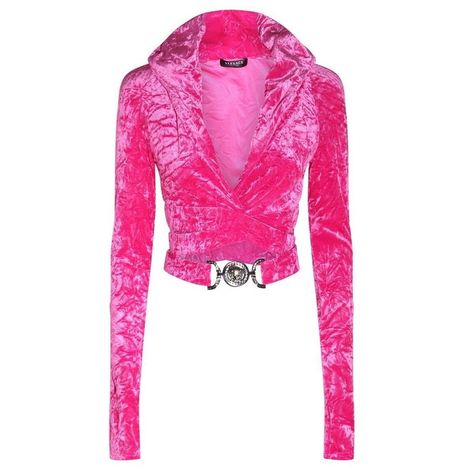 📌❣️pinterest • Instagram Versace Clothes, Versace Sweater, Versace Top, 2000s Clothes, Glossier Pink, Stretch Top, Pink Outfits, Corset Style, Fashion Stylist