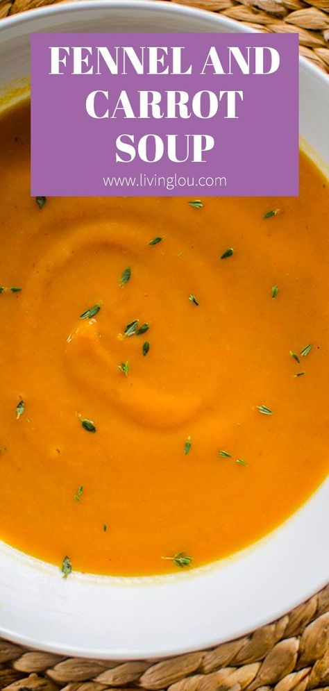 Soup Recipes With Fennel, Carrot Fennel Soup, Carrot And Fennel Soup, Fennel Recipes Soup, Protein Dinner Recipes, Grilled Dinner Recipes, Tonights Dinner, Fennel Soup, Fennel Recipes