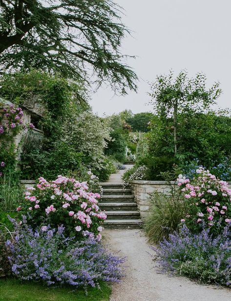 Rose Gardening, Garden Pathways, English Country Garden, Garden Steps, English Gardens, Country Gardens, English Country Gardens, Garden Inspo, Have Inspiration