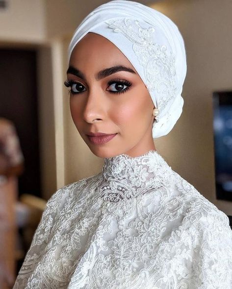 Hijab Wedding Dresses-30 Islamic Wedding Dresses for Brides Turban Hairstyle, Islamic Wedding Dresses, Hijab Wedding Style, Hairstyle For Bride, Islamic Wedding Dress, Wedding Dresses Hijab, Hijabi Wedding, Wedding Dresses Muslim, Bridal Hijab Styles