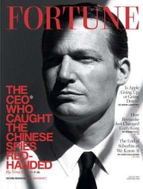 The CEO who caught the Chinese spies red-handed 60s Magazine, Fortune Magazine, Creative Jobs, New York Times Magazine, Event Experience, Publication Design, Editorial Layout, Financial News, Magazine Subscription