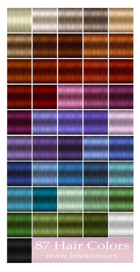 Sims 4 More Hair Swatches, Hair Swatches Sims 4 Cc, Sims 4 Custom Hair Colors, Sims 4 Cc Blue Hair, Sims 4 Colored Hair, Sims 4 Texture Pack, Sims 4 Retexture, Sims 4 Cc Hair Color Swatches, Sims 4 Cc Colored Hair