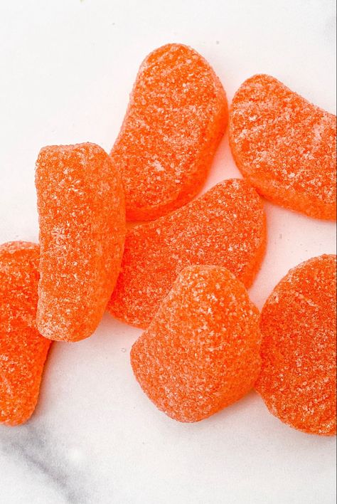 Candied Orange Slices, Orange Candy, Orange Slice, Birthday Planning, Favorite Candy, Colour Board, Peach Rings, Orange Slices, Gummy Candy