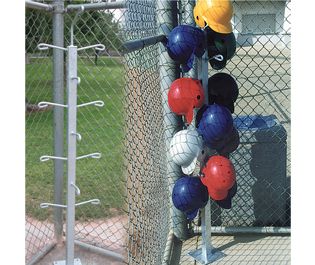 Dugout Organizer Rack | Coach & Umpire Equipment Dugout Organization, Fsu Baseball, Baseball Dugout, Softball Drills, Cleveland Indians Baseball, Baseball Helmet, Softball Season, Indians Baseball, Mets Baseball