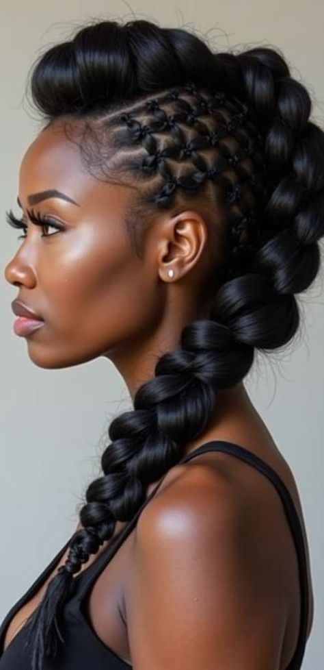 Elevate your style with these 10 stunning updo braid hairstyles perfect for Black women! From elegant twists to bold braids, discover the versatility and beauty of these looks that are ideal for any occasion. Get inspired and find your next favorite hairstyle!  #Braids #Updo #BlackHairBeauty Updo Braid Hairstyles, Updo Braids Hairstyles, Box Braids Bun, Braids Bun, Braids Updo, Inspiring Hairstyles, Updo Braids, Hairstyle Braids, Braids Hairstyles For Black Women