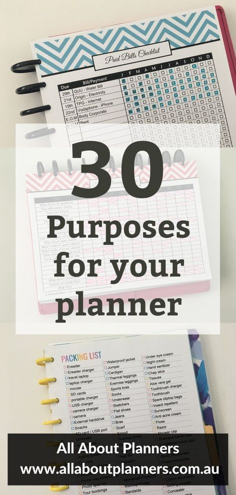 30 purposes for your planner how to use your planner setting up a new planner what to put in a planner daily weekly monthly inspiration ideas spreads useful functional How To Set Up A Planner, What To Put In A Planner, How To Create A Planner, What To Track In Planner, Planner Notes Pages Ideas, Planner Set Up, Planner Section Ideas, Life Planner Ideas, Weekly Planner Layout