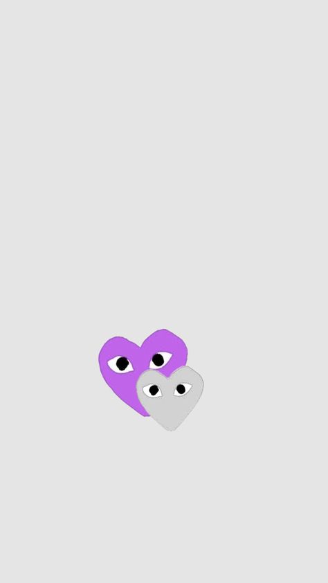 Cdg Heart Wallpaper Purple, Cdg Blue Heart Wallpaper, Purple Heart Aur, Purple Hearts Poster, Cdg Wallpaper, Purple Hearts Phone Case, Eyes Wallpaper, Background Check, Create Collage