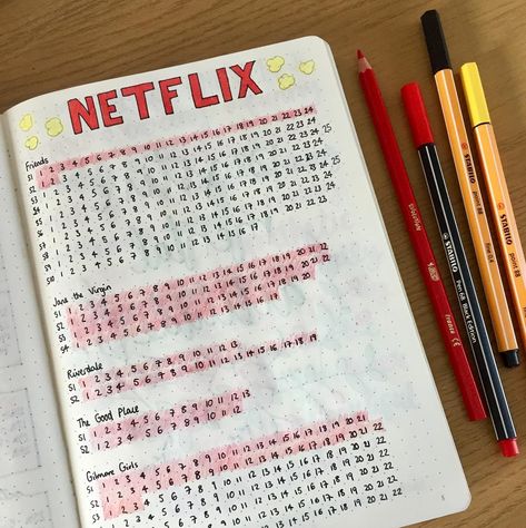 Bullet Journal Netflix, Bored Jar, Bullet Journal Cover Ideas, Bullet Journal Notes, Bullet Planner, Dot Grid Notebook, Dot Journals, Bullet Journal Writing, Bullet Journal Inspo