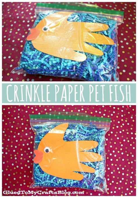 Pet Fish Craft, Fish Craft For Toddlers, Fish Craft Preschool, Preschool Pet Activities, Preschool Pets, Pet Study, Pet Activities, Summer Crafts For Toddlers, Fish Craft