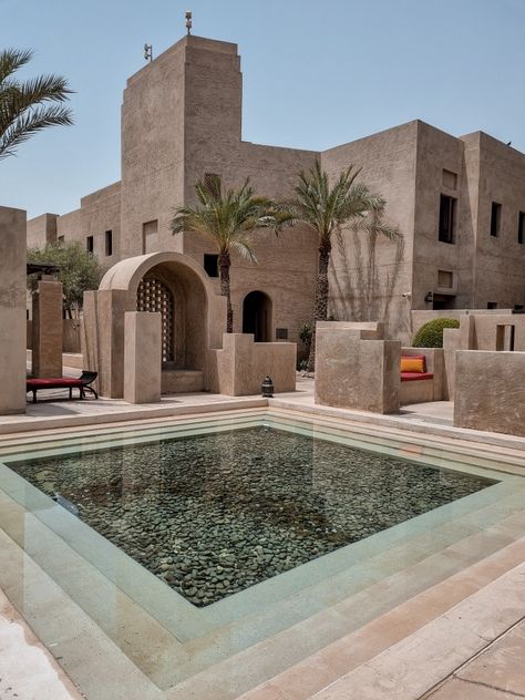 Luxury hotel, dubai, travel, vacation mood , arabicaesthetic, hotel, luxury resorts Bab Al Shams Dubai, Ellie Goldstein, Resort Master Plan, Dubai Spa, Bab Al Shams, Aesthetic Dubai, African Architecture, Dubai Aesthetic, Best Boutique Hotels