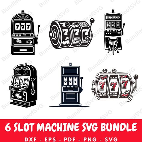 Treasure island casino Slot Machines, Adidas Golf, Cut Canvas, Scan And Cut, Brother Scan And Cut, Slot Machine, Casino Games, Vector Pattern, Silhouette Designer Edition