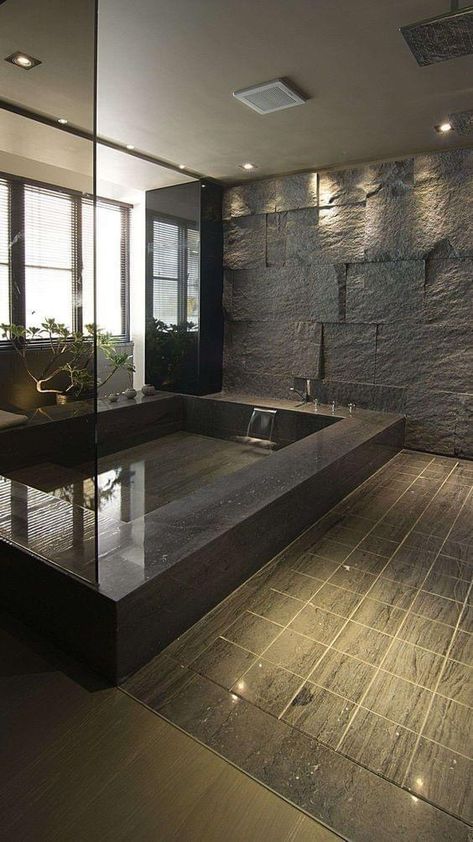 Japanese Bathroom Ideas, Bathroom Interior Design Luxury, Japanese Bathroom, Piscina Interior, Bad Inspiration, Bathroom Design Luxury, Dream Bathrooms, Design Living Room, Modern Bathroom Design