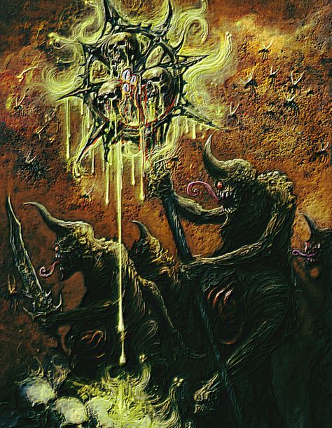 Warhammer 40K Database Nurgle Art, 40k Quotes, Nurgle 40k, Demon Army, Warhammer Chaos, Chaos Legion, Chaos 40k, Skeleton Warrior, Warhammer Fantasy Roleplay