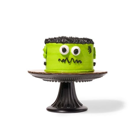 Frankenstein Mini Cake | Publix Super Markets Frankenstein Cake, Buttercream Icing, Mini Cake, Delivery Groceries, Halloween Season, Mini Cakes, Frankenstein, Chocolate Cake, 2nd Birthday