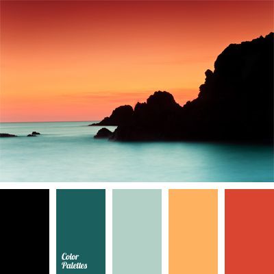 Color of sunset at the seaside always fascinates and attracts with unusual color combinations. We recommend to use this palette for bathroom decoration.. Color Palate, Design Seeds, Color Balance, Bathroom Colors, Colour Board, Lombok, Colour Schemes, Color Pallets, Color Swatches