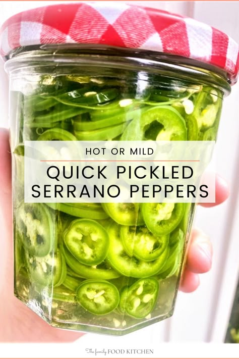 Serrano Canning Recipes, Canned Serrano Peppers, Serrano Pepper Canning Recipes, How To Preserve Serrano Peppers, Uses For Serrano Peppers, How To Use Serrano Peppers, Preserving Serrano Peppers, Canning Serrano Peppers, Stuffed Serrano Peppers