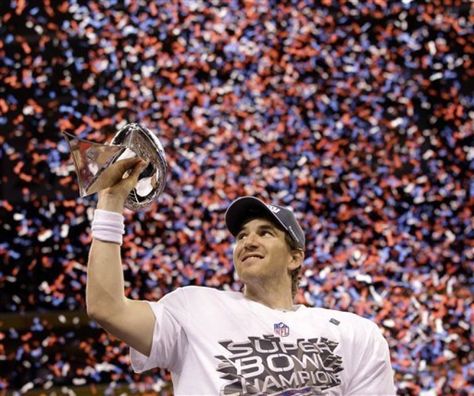 Eli Manning Super Bowl, Ny Giants Football, Giants Stadium, Nfl Football Games, New York Giants Football, New York Football, Football Playoffs, Super Bowl Football, Eli Manning