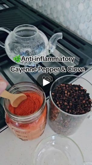 16K views · 635 reactions | One of my favorites! Clove tea with a little bit of cayenne pepper...

I love the benefits of clove and cayenne pepper! 
Cloves are antiseptic, analgesic anti-inflammatory, and also great for the digestive system just like cayenne pepper.

#clovetea #cayennepepper #cloves #digestivehealth #antiinflammatory | Lauren Gallegos | Lauren Gallegos · Original audio Cayenne Pepper Benefits, Clove Tea, Cloves Benefits, Cold And Cough Remedies, The Digestive System, Honey Benefits, Tea Health Benefits, Healthy Herbs, Healthy Teas