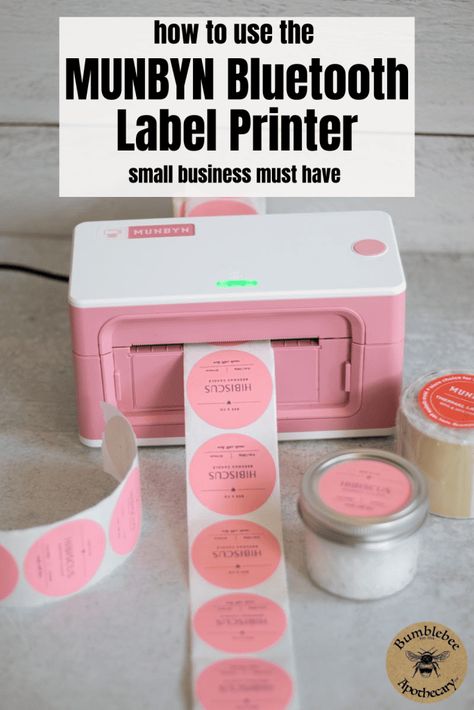 Munbyn Thermal Printer Ideas, Thermal Printer Sticker Ideas, Thermal Printer Ideas, Homemade Lotion Recipe, Beauty Products Labels, Shipping Label Printer, Lotion Recipe, Digital Labels, Cosmetic Labels