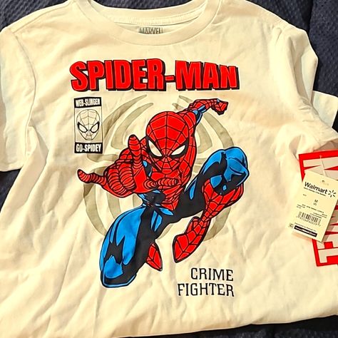 Spider Man Stuff, Spiderman Things, Spiderman Tshirt, Spider Man T Shirt, Spiderman T Shirt, Spiderman Gifts, Spiderman Shirt, Deadpool And Spiderman, Marvel Shirt