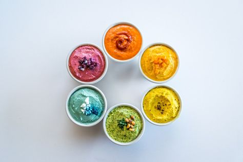 Weekend Reading, 6.18.17 Unique Hummus Recipe, Vegetable Rainbow, Rainbow Recipes, Pride 2023, Spicy Dip, Healthy Afternoon Snacks, Vegan Dip, Roasted Vegetable Recipes, The Colors Of The Rainbow