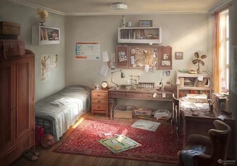 Studio Plan, Deco Studio, Anime Room, Environment Design, Animation Studio, My New Room, Dream Room, Metropolis, 인테리어 디자인