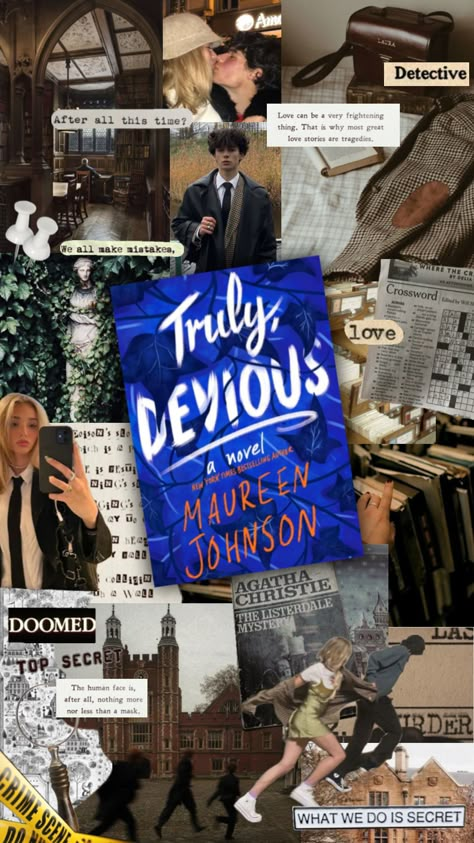 #trulydevious #truly,devious Truly Devious, Heaven Book, Reading Books Quotes, Unread Books, Recommended Books To Read, Novels To Read, Book Nerd Problems, Romantic Books, Mystery Books