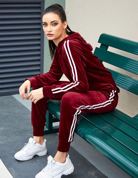 Hotouch Tracksuit Sets Womens 2 Piece Sweatsuits Velour Pullover Hoodie & Sweatpants Jogging Suits Outfits
velour jumpsuit womens,velour jumpsuit mens,velour romper,jumpsuit velour,black velour jumpsuit,pink velour jumpsuit,velour playsuit,mens velvet jumpsuit,velour overalls,one piece velour jumpsu,juicy couture velour jumpsuit,jlo velour jumpsuit,red velour jumpsuit,sean john velour jumpsuit,blue velour jumpsuit,baby velour jumpsuit,velour jumpsuit juicy,couture,adidas velour jumpsuit, Velvet Tracksuit Outfit, Tracksuit Women Fashion, Adidas Sweatpants Outfit, Tracksuit Outfit Women, Velvet Loungewear, Women's Tracksuit, Tough Clothes, Track Suits Women, Velour Jumpsuit