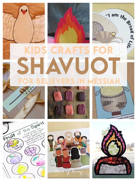 Shavuot Crafts For Kids, Shavuot Crafts Preschool, Shavuot Preschool, Shavuot Crafts, Tongues Of Fire, Biblical Holidays, Unleavened Bread, Bible Crafts Sunday School, Homeschool Holidays